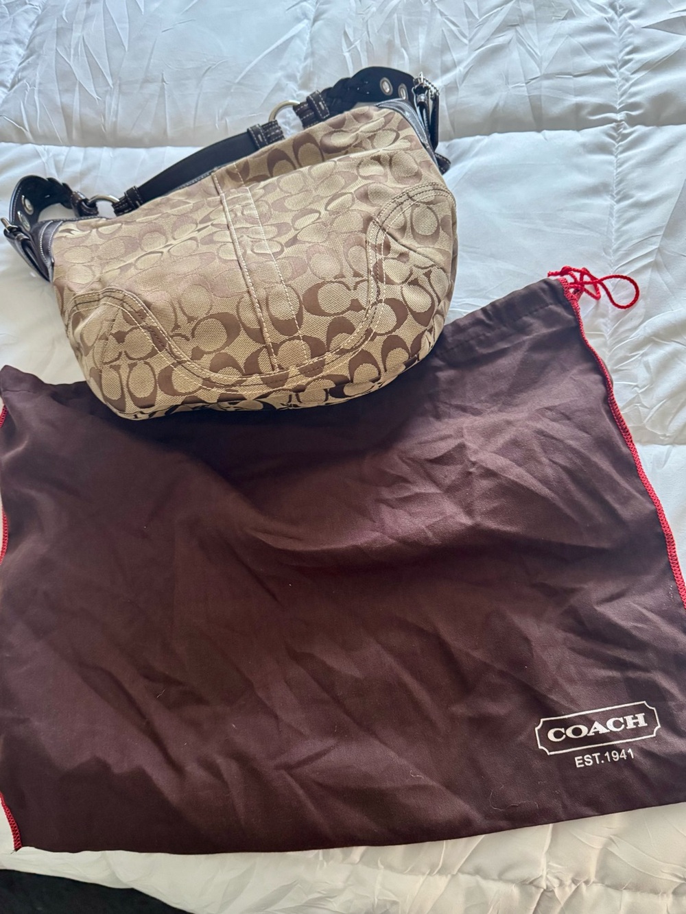 Authentic Coach Purse - Picture 2 of 4